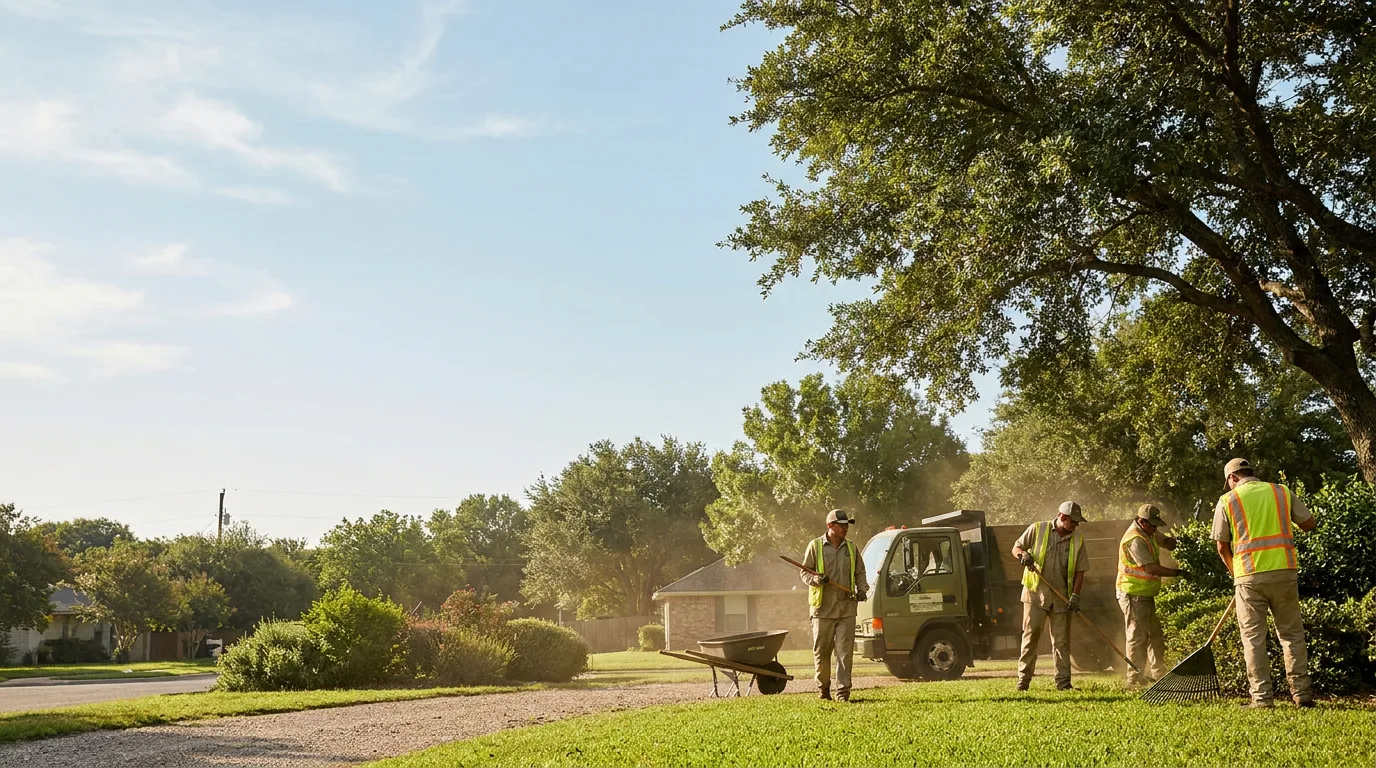 Landscaping in Blooming Grove, TX near me